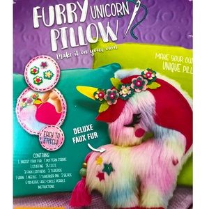 Furry Unicorn Pillow Make Your Own